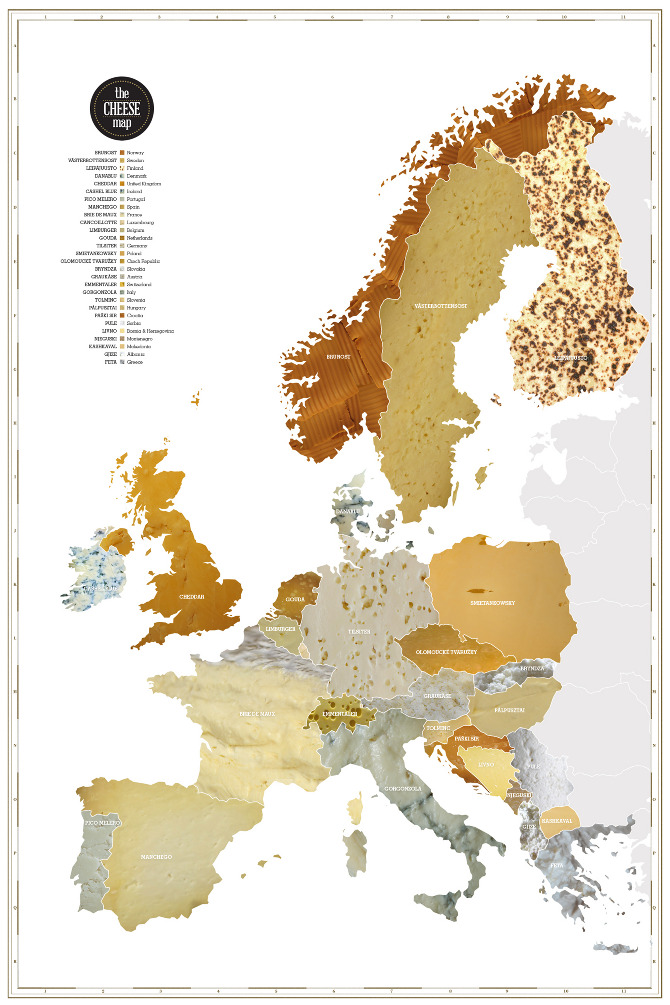 The Cheese Map Guri Venstad